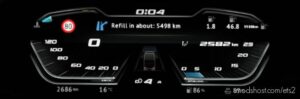 High Quality Dashboard – DAF 2021 V2.2 for Euro Truck Simulator 2