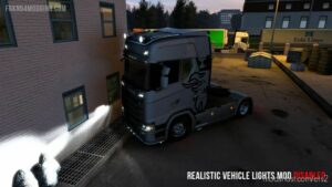 ETS2 Realistic Part Mod: Vehicle Lights Mod V7.1 (BY Frkn64) (Image #2)