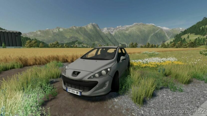 Peugeot 308 Phase II for Farming Simulator 22