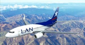 MSFS 2020 4K Livery Mod: Pmdg 737-700 LAN Colombia HK-4660 (Image #2)