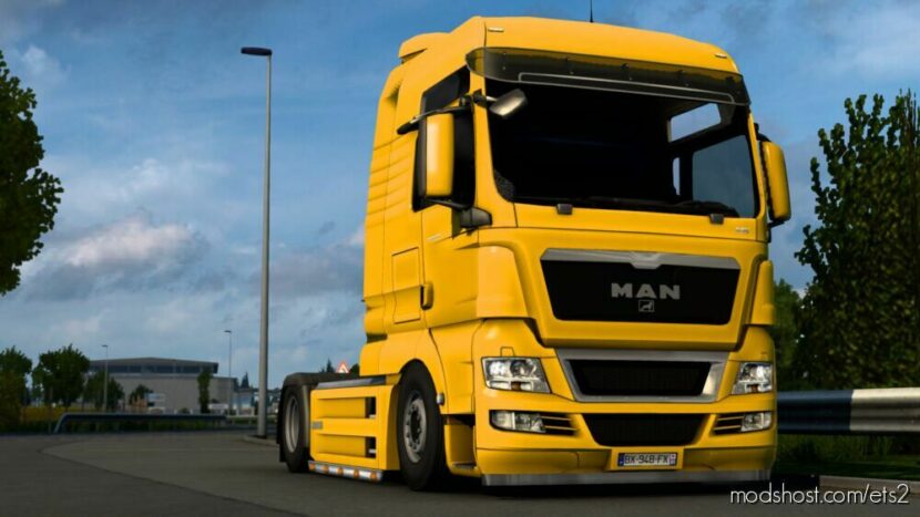 MAN TGX LOW Chassis V5 [1.44] for Euro Truck Simulator 2
