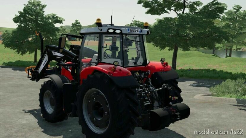 Front BOX And Masses for Farming Simulator 22