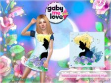 Sims 4 Female Clothes Mod: Sailor Moon Crystal Dresses for Girls (Image #10)