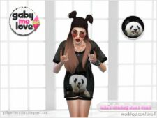 Sims 4 Clothes Mod: GML's Goulding Bears Outfit (Image #2)