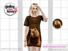 Sims 4 Clothes Mod: GML's Goulding Bears Outfit (Image #3)