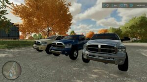 FS22 Dodge Car Mod: 2007 Dodge RAM (Lowered A BIT) (Image #3)