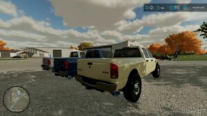 FS22 Dodge Car Mod: 2007 Dodge RAM (Lowered A BIT) (Image #4)