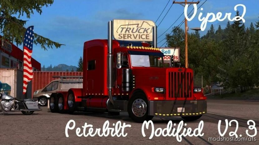 Modified Peterbilt 379/389 V2.3 [1.44] for American Truck Simulator