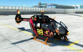 MSFS 2020 Airbus Hicopt Mod: HPG Airbus H145 AP Livery “KTM Motogp EMS” V0.9 (Image #2)