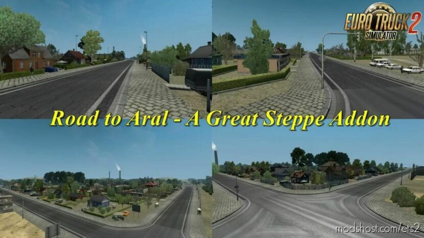 Road To Aral V2.0 [1.44] for Euro Truck Simulator 2