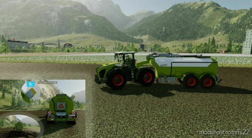 Claas Xerion 5000 VC 2.0 Kaweco Pack V1.1 for Farming Simulator 22