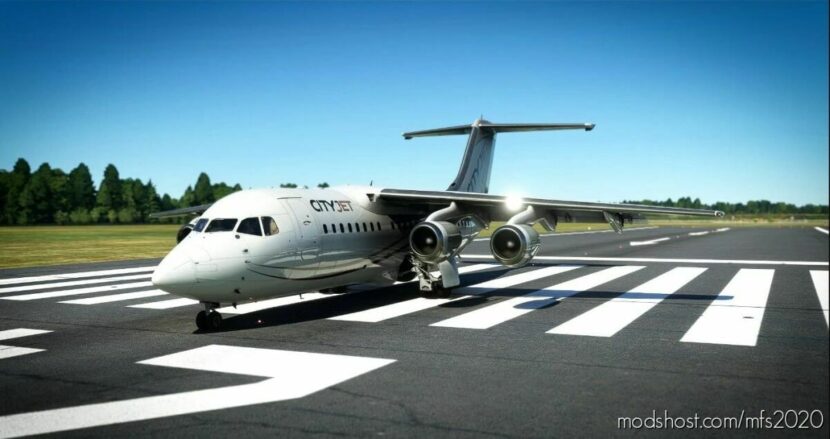 BAE 146-200 Cityjet Ei-Rjz for Microsoft Flight Simulator 2020