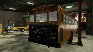 FS22 Vehicle Mod: Blue Bird School BUS (Image #4)