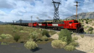 ETS2 Realistic Mod: American Improved Trains V3.9 1.44 (Image #3)