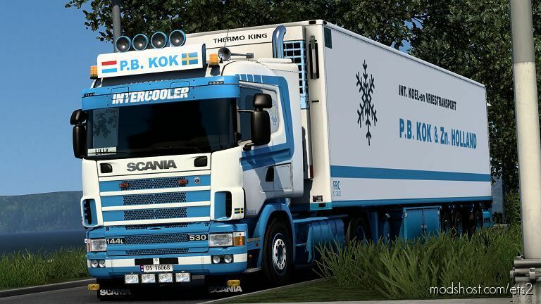Scania R4 P.B. KOK 144L Skin for Euro Truck Simulator 2