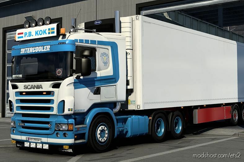 Scania RJL P.B. KOK R500 Skin for Euro Truck Simulator 2