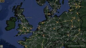 World Map Background [1.44] for Euro Truck Simulator 2