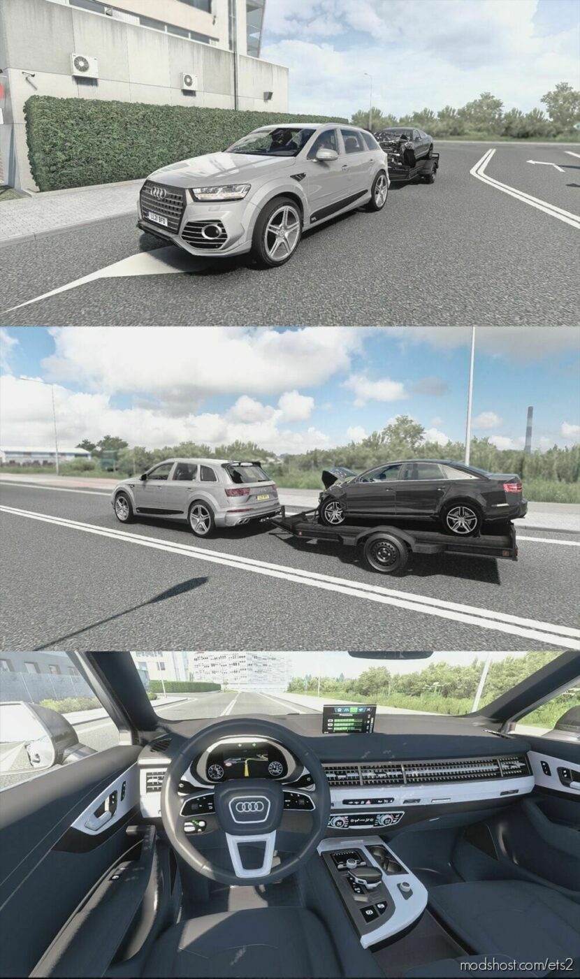 Audi SQ7 4M V1.1 [1.44] for Euro Truck Simulator 2