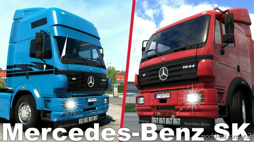 Mercedes-Benz SK v1.44 for Euro Truck Simulator 2