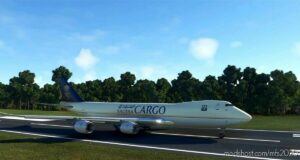 MSFS 2020 747-8F Livery Mod: Boeing 747-8F Saudia Cargo 4K NO Mirroring (Image #2)