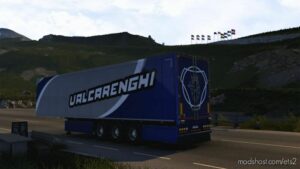 ETS2 Scania Mod: S Valcarenghi RED & Blue Skin + Trailer Skin (Image #3)