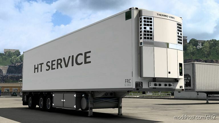 Skinable HT Service Trailer [1.44] for Euro Truck Simulator 2