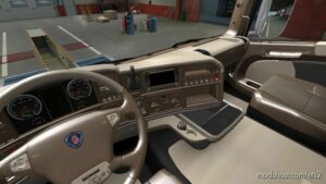 Brown-Beige For Scania Streamline for Euro Truck Simulator 2