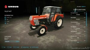 FS22 Ursus Tractor Mod: 4CYL. Pack (Image #2)