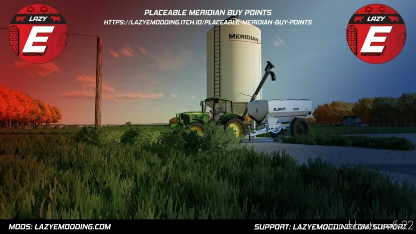 Placeable Meridian BUY Points for Farming Simulator 22