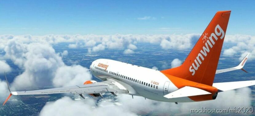 Pmdg 737-700 – Sunwing Airlines [Fictional] for Microsoft Flight Simulator 2020