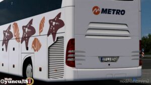 ETS2 Mercedes-Benz Bus Mod: Mercedes Benz Travego S Metro Turizm 1.44 (Image #3)