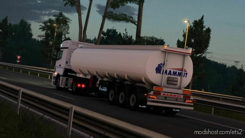 Mammut 3 Axles Tanker Trailer By Aryan for Euro Truck Simulator 2