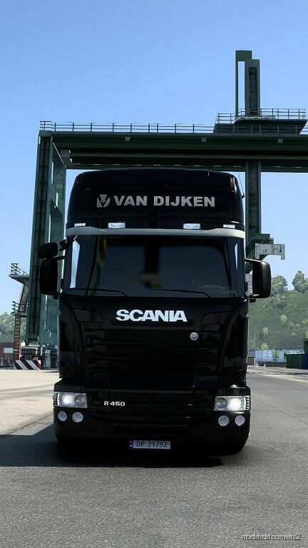 Scania RJL VAN Dijken Skin for Euro Truck Simulator 2