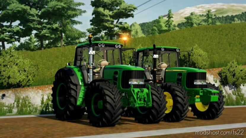 John Deere 6030 Premium 6CYL Series for Farming Simulator 22