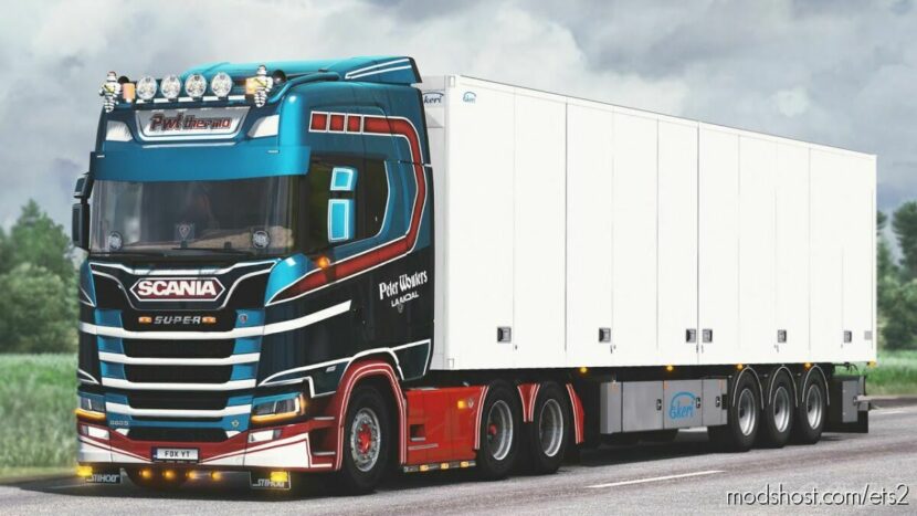 SCANIA L6 & V8 OPEN PIPE V3.5 1.44 for Euro Truck Simulator 2