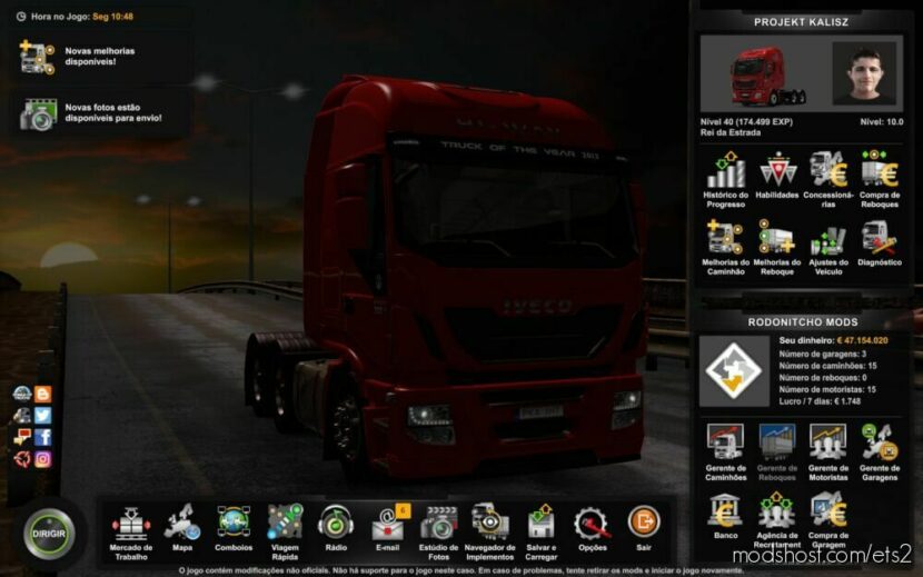 Profile Projekt Kalisz By Jakubek 0.19 [1.44] for Euro Truck Simulator 2