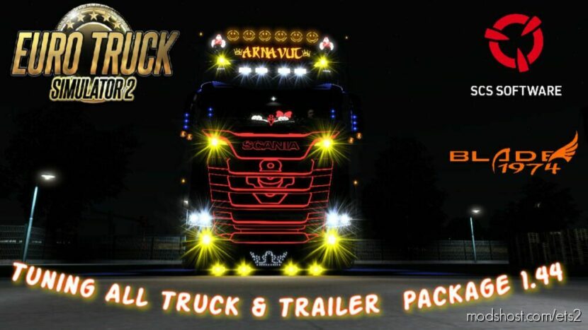Tuning ALL Truck Package [1.44] for Euro Truck Simulator 2