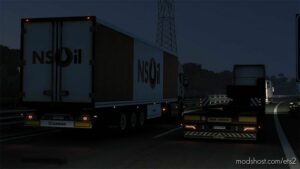 ETS2 Mod: NON-FLARED VEHICLE LIGHTS V5.1 1.44 (Image #2)