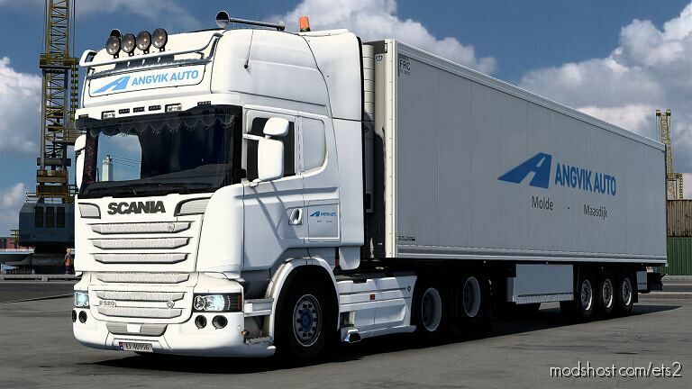 Scania Fred Angvik Auto Skin Combo for Euro Truck Simulator 2