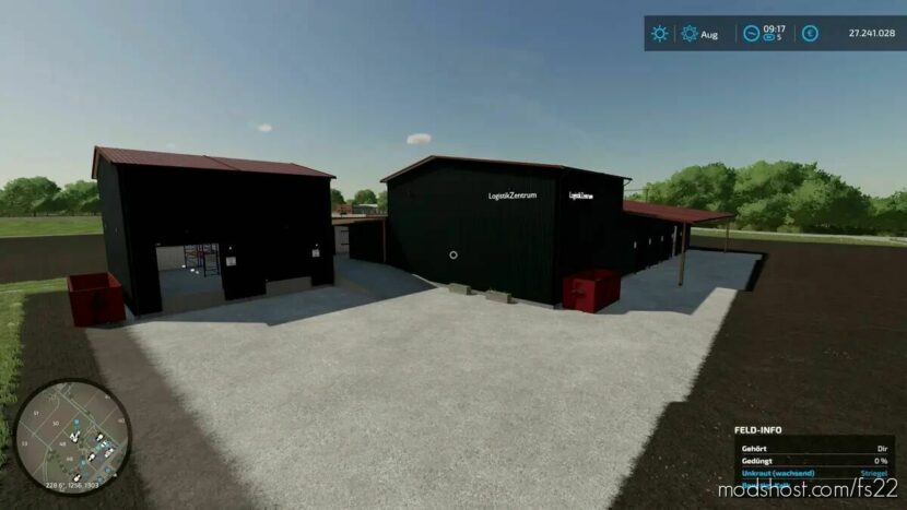 Logistic Warehouse for Farming Simulator 22
