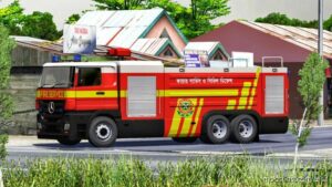 ETS2 Mercedes-Benz Mod: Fire Service Truck 1.44 (Image #2)