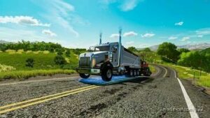 Kenworth T800 Dump Truck for Farming Simulator 22