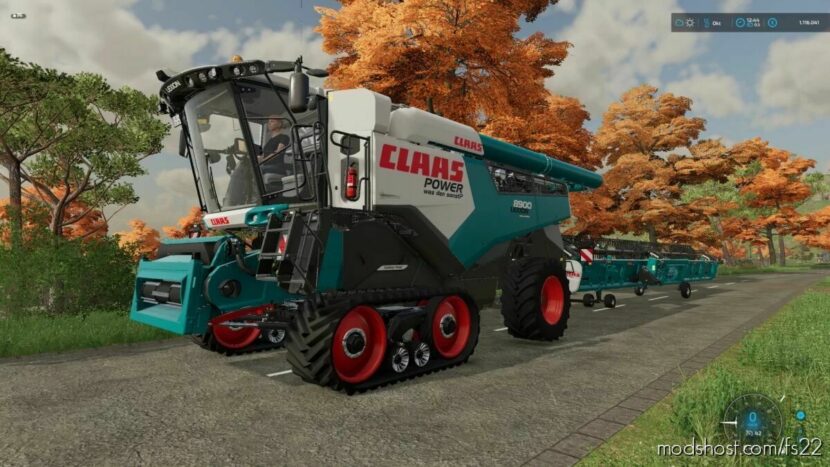Claas Lexion 8900 Power Edition Farming Simulator 22 Combine Mod Modshost