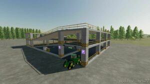 FS22 Placeable Mod: Three-Level Parking (Image #2)