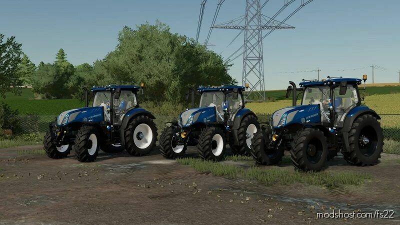 NEW Holland T6 Edit for Farming Simulator 22