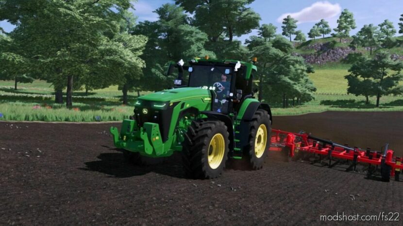 John Deere 8R By Manünana for Farming Simulator 22