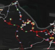 ETS2 Map Mod: Latvia Rebuild v1.28 1.44 (Image #2)