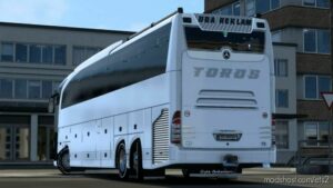 ETS2 Mercedes-Benz Skin Mod: MB Travego SE 17 SHD Romanya Toros Ski̇n (Image #3)