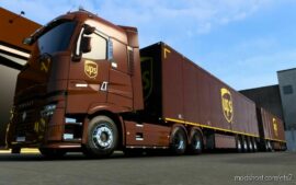 Skin Renault Range T UPS [1.44] for Euro Truck Simulator 2