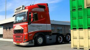 ETS2 Volvo Mod: FH5 P Bjarne Andersen Skin (Image #2)